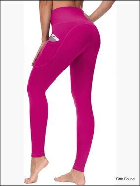 High Rise Leggings with Pockets Tummy Control Buttery Soft Squat Proof Workout